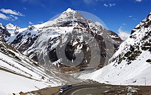 Firn mountain and hollow