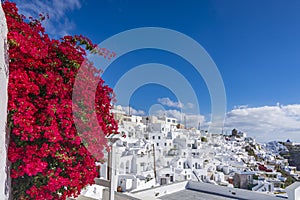 Firostefani village, Greece