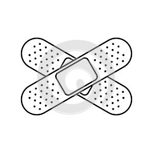 First Aid Bandage Vector