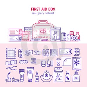 First aid box
