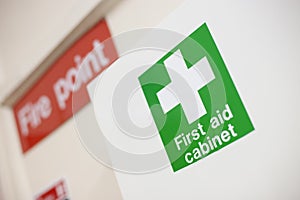 First aid cabinet