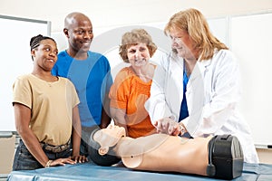 First Aid CPR Class for Adults