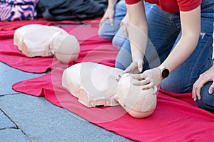 First aid and CPR course