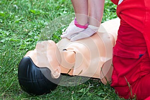 First aid and CPR training