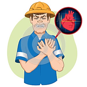 First aid, employee suffering a heart attack, CPR