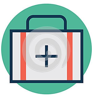 First aid, first aid box Isolated Vector Icon that can easily Modify or edit First aid, first aid box Isolated Vector Icon that c