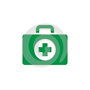 First aid icon design template vector isolated