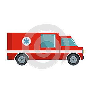 First aid icon, flat style