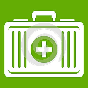 First aid icon green