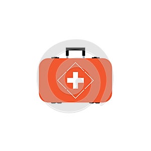 First aid icon on white background