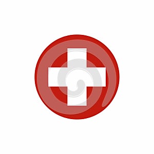 First Aid Kit icon vector design