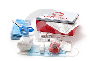 First Aid Kit - Stock Photo photo