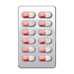 First AID pill chart icon