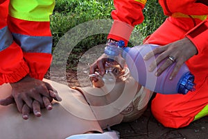 First aid, reanimation