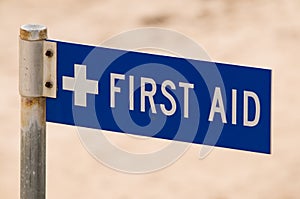 First Aid Sign