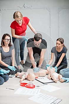 First aid training