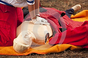 First aid training