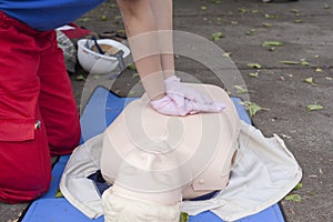 First aid training - CPR