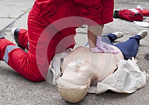 First aid training - CPR