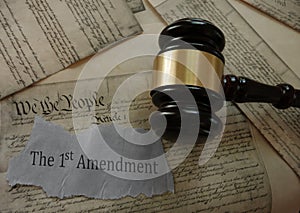 First Amendment constitution rights