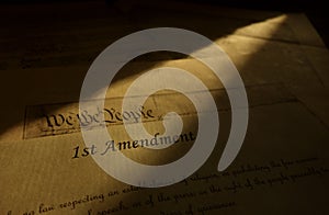 First Amendment and United States Constitution