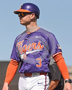 First Base Coach Griffin Mazur, Clemson Tigers
