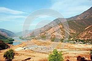 The first bay of the Changjiang River