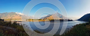 The First Bend of Yangtze River near the village of Shigu, Yunnan, China