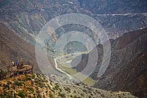 The First Bend of Yangze River