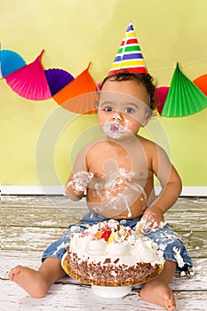 First birthday party