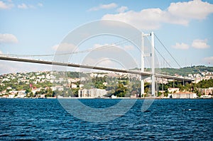 First Bosphorus Bridge in Istanbul
