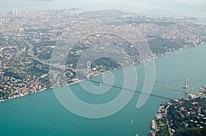 First Bosphorus Bridge, Istanbul photo