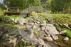 First bridge over the Moselle