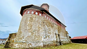 First capital of Moldova - White church in Baia - Moldova - Romania