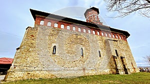First capital of Moldova - White church in Baia - Moldova - Romania