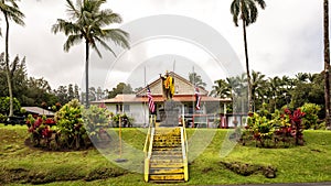 First casting of the statue of King Kamehameha at Kapa`au in Kohala on the island of Hawai`i.