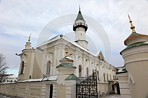 The First Cathedral Mosque in Kazan, built in 1766-1770 by Catherine the Great. Kazan, Russia