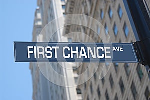 First chance Avenue