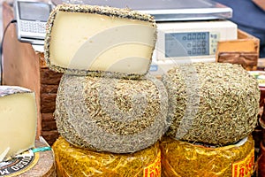 The first cheese festival in Sitges.