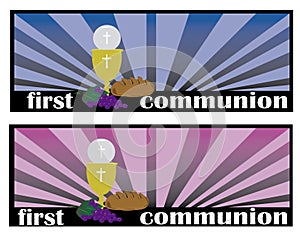 The First Communion, or First Holy Communion photo