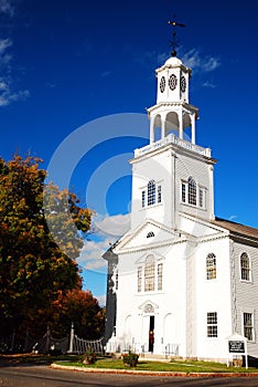 The First Congregational Church in Bennington, Vermont