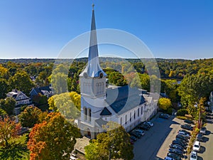 First Congregational Church, Winchester, MA, USA photo