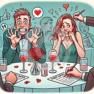 First Date Fails A series of comical mishaps and awkward moments photo
