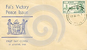 First Day Cover 1946 - Fiji