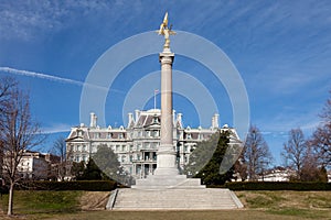 First Divison Monument Eisenhower Executive Office Washington