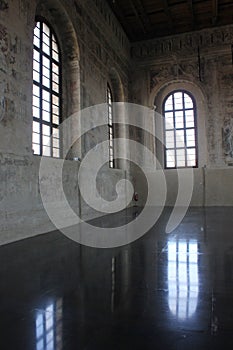 First floor of the historic building Scuola Grande della Misericordia in Venice, Italy