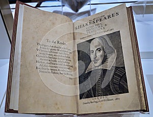 First Folio of the works of Shakespeare