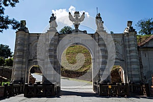 First gate of the Alba Carolina fortress