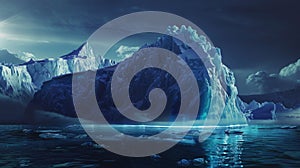 At first glance its just another iceberg. But dip below the water and youll find a whole world of blockchain technology photo