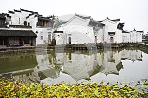 Chinese traditional Hui Style ancient architecture photo